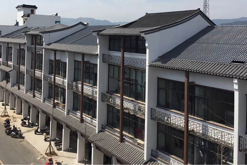 Shaoxing City Shengzhou District Pu Kou Takrenovering kommunalt projekt